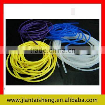 Shenzhen manufacture custom extruded soft solid silicone rubber tube