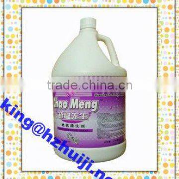 Bulk packed carpet liquid detergent