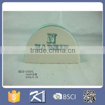 Stoneware Ceramic Tableware Kitchenware Napkin Holder photo-2