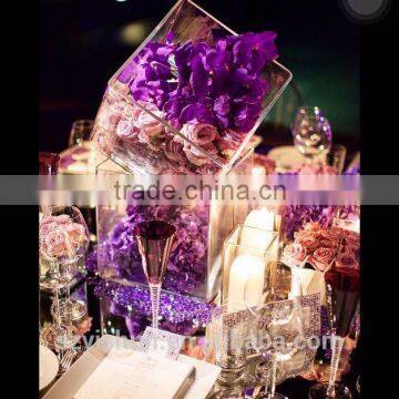 hot sale clear acrylic flowers box