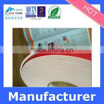 Furniture decoration PE high density foam tape for fixing, car,glass,photo frame with sealing , convenient sticking