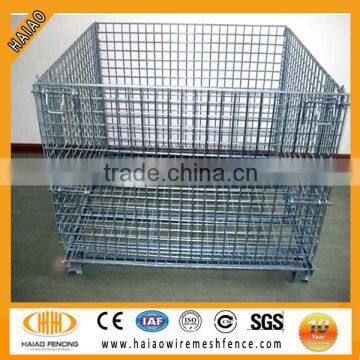 2014 Hot Sale!! stackable wholesale storage metal cage