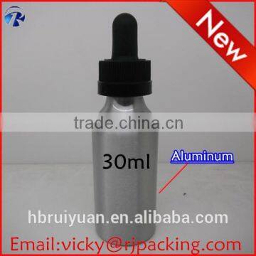 Wholesale High Quality 30ml essential oil aluminum dropper bottles