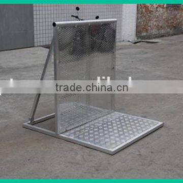 2014 Hot Sale used aluminium temporary barricade with cable access