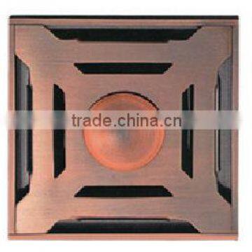 Anti-odor red bronze floor drain