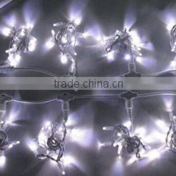 230V 228 white led curtain light Rubber or PVC cable factory price TO Spain France Italy Germany