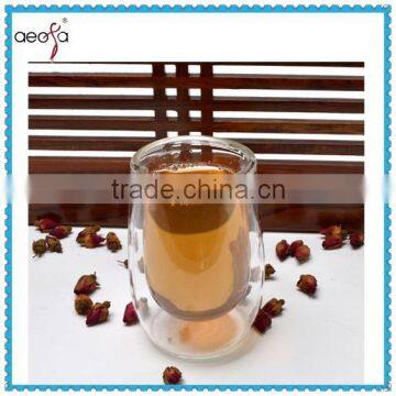 High Quality Double Wall Glass Coffee Cup Pyrex Glass Tea Cup Tea Tumbler Quality Choice