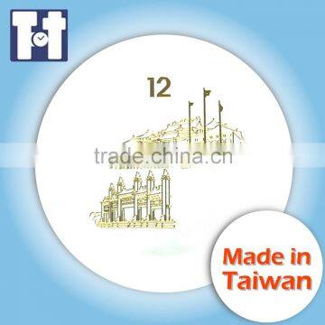 Adhesive Fabric Labels Gold Foil Sticker Designed photo-5