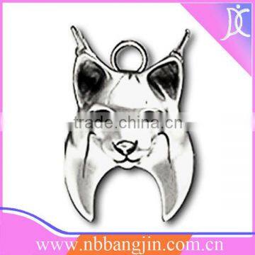 High Quality wholesale bead pendant Cat Charm