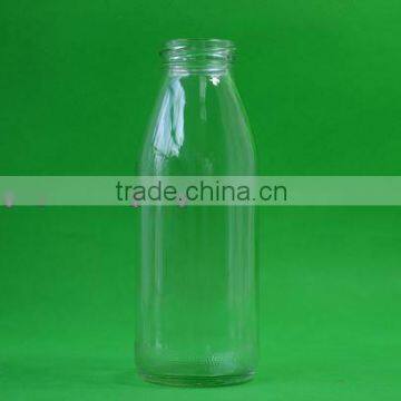 Argopackaging 350ml fancy decorated glass soda bottle