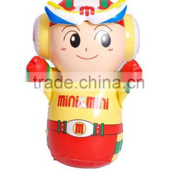 30cm height inflatable big capacity promotion plastic tumbler for company giveaway