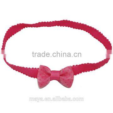 2016 NEW design fashion lovely rose red headband for girls and women in stock