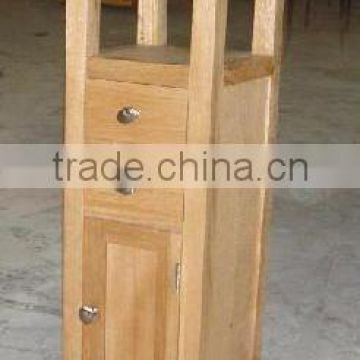 Wooden Tower Cabinet Open Top