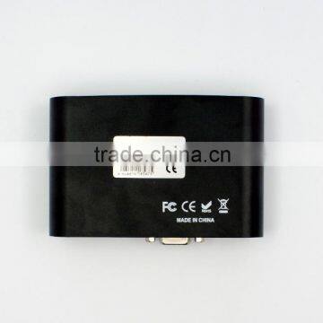 Factory Price Mini VGA to HDMI Converter VGA to HDMI Adapter Mini Box Video Audio Covertor YJS-6500HD photo-4