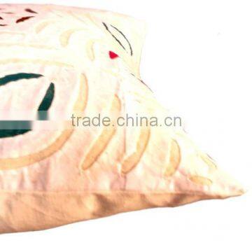 RTHCC-13 New Designer Cotton Fabric Applique Cutwork Cushion Covers Home Furnishing Manufacturer and Exporter photo-3