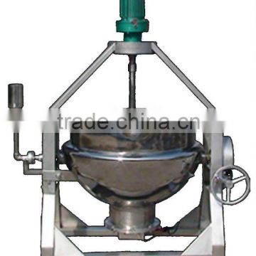 50-1000L jacket kettle with oil sources