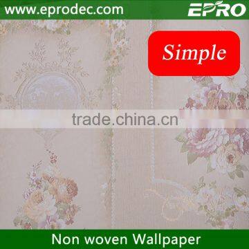 Modern high quality waterproof decorative wallpaper from china