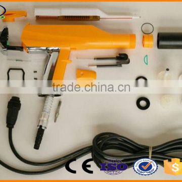 Manual powder coating gun