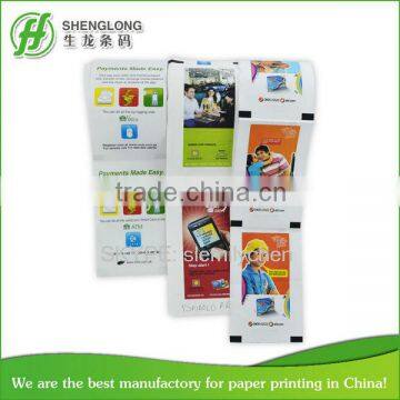 Point of sales pattern cutting paper roll cash thermal roll