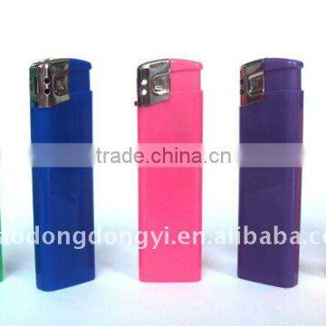 81mm Disposable Electronic Lighter with Solid Color