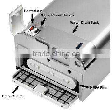 NEW Jet Hand Drier Automatic Bathroom Double Jet Hand Dryer With HEPA Filter, UV Light photo-4