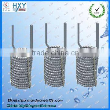 high efficienty titanium whorl tube heat exchanger