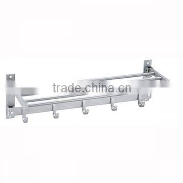 Quality bronze hotel style bath aluminum wall mounted matte towel rack mounting hardware