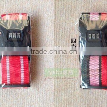 4 Colors and Red+White Password luggage belt