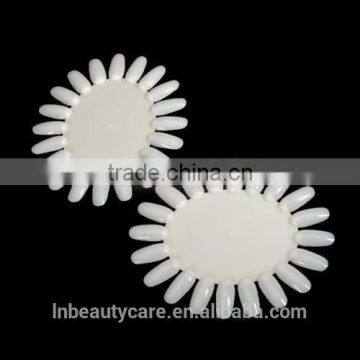 20 Colors Charts Nail Polish Gels Display Manicure Practice Round Wheel Polish Acrylic Display Decoration Nail Art Tip photo-2