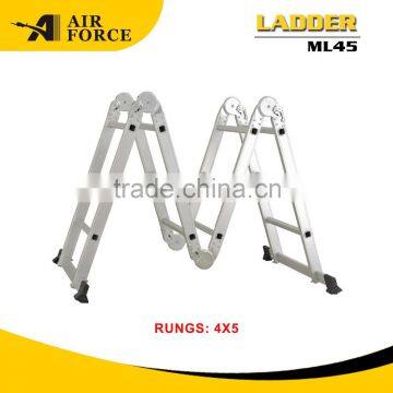 AF ML45 Good Quality Multi-purpose Aluminum Ladder EN131