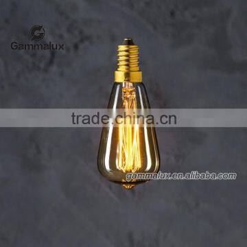 Edison Mini Decorative Bulbs for E14 Base Smaller Size of the Classic ST64 Shape Edison Light Bulb