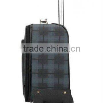 14 Inch , 4 Wheels , Soft PVC Case , Nylon Zipper Trolley Travel Luggage Bag photo-3