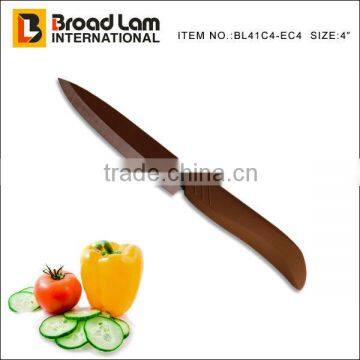 4" Colorful Blade Ceramic Paring Cutlery