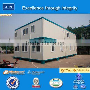 Hot sale low cost sandwich panel galvanized steel structure 20ft Container House price for sale in Chile