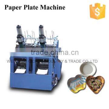 ZDJ-400 Two Working Stations Disposable Paper Plate Forming Machine