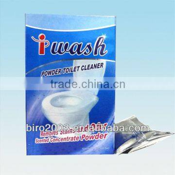ISO9001 120g lemon fragrance toilet detergent powder