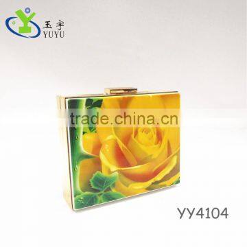 Customized Acrylic Clutch Bag Cosmetic Case