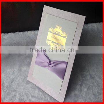 2014 Hot Sale Fashion Handmade China Wedding Invitation Card Designs