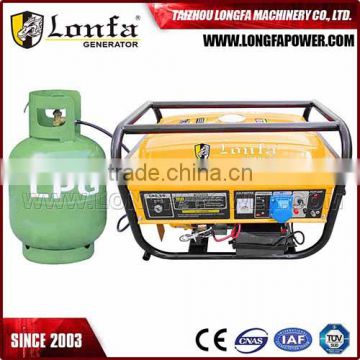 Natural Gas Generator Prices Gas Power Generator 3KW LPG Electric Generator