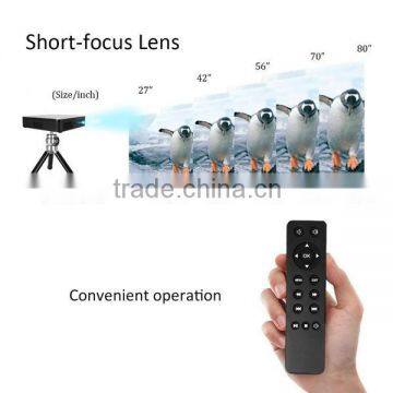 Smartphone Projector 1000:1 Contrast 200 Ansi Lumens Bluetooth DLP Mini Projector Hdp200 photo-6