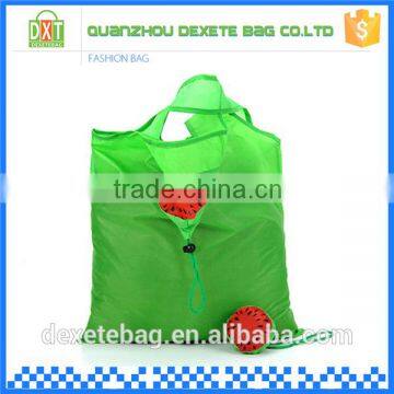 Eco friendly printed polyester shopping fruit shape folding reusable bags