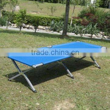 Portable folding foldable aluminum stretcher camping military bed army cot with 600D carrying bag