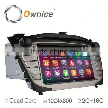 Ownice quad core Android 4.4 & Android 5.1 DVD GPS player for Hyundai Tocson IX35 support DVR