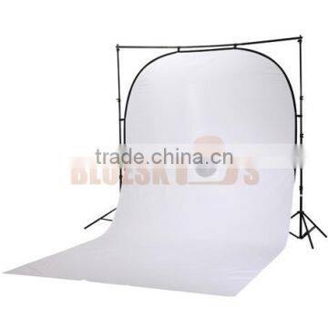 Photo Studio Solid Color Muslin Pop up Backdrop with Trail