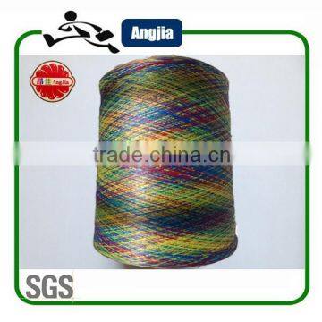 150D Polyester space dyed yarn for knitting fabric