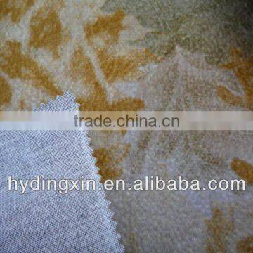 Soft Flock Fabric for Bus Seat