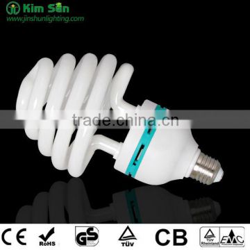 CFL Umbrella shape half spiral energy saving bulb