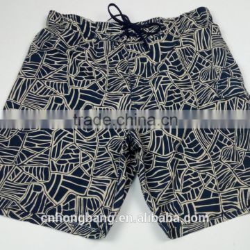 back patch pocket with hook men's board shorts as cheapest goods in stock