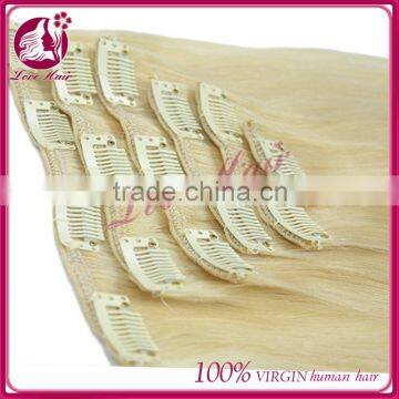 Best Quality Virgin Brazilian Hair Weaving Clip in Human Hair Extensions photo-4