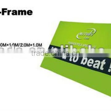 high quality big size display triangle frame